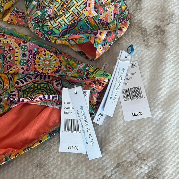 Bleu Rod Beattie Seriously Sunny Bikini Swimsuit Bra - Picture 13 of 15